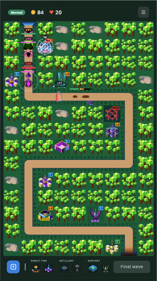 JTD forest gameplay