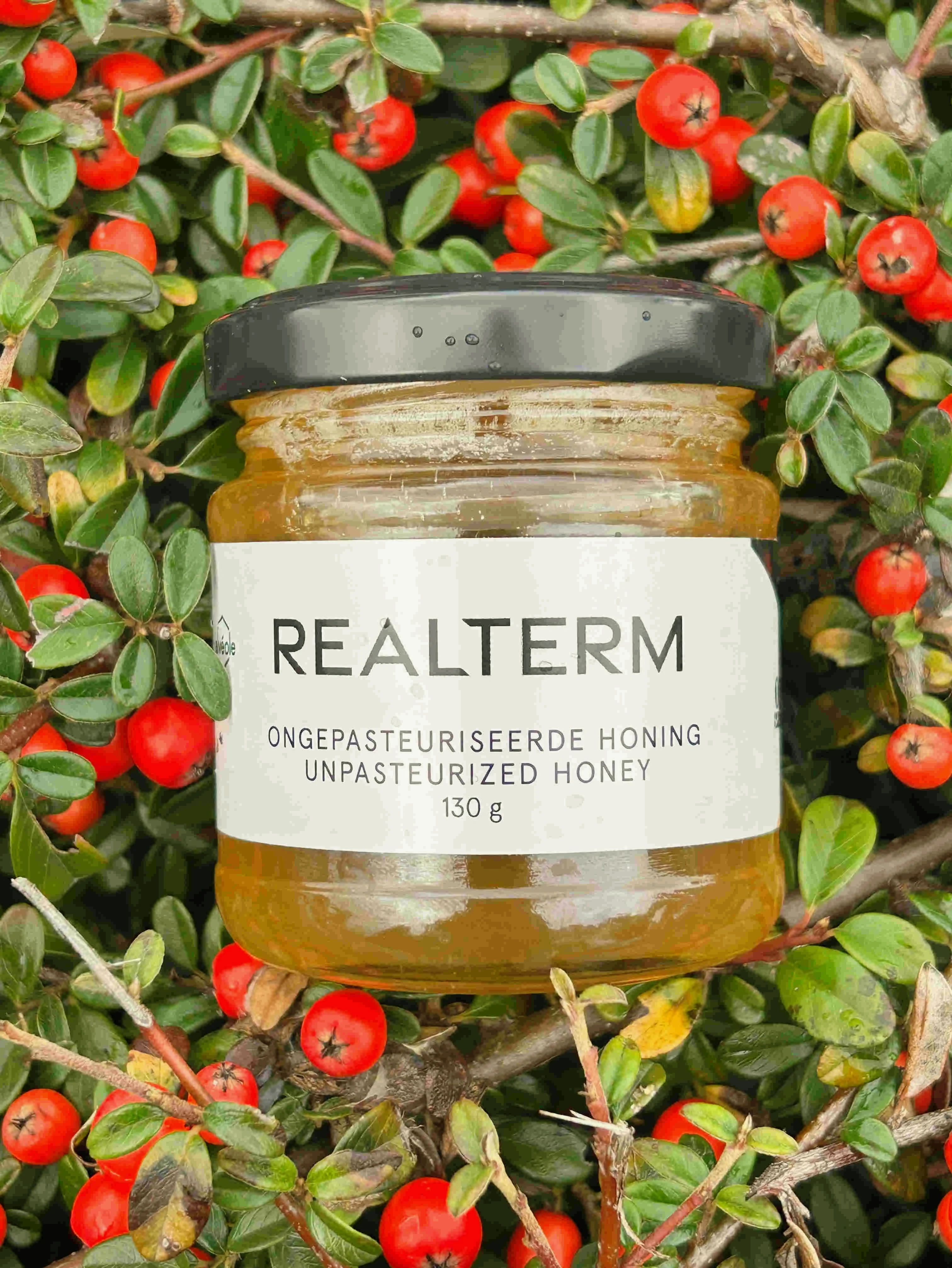 Alvéole honey with berries at a Realterm property