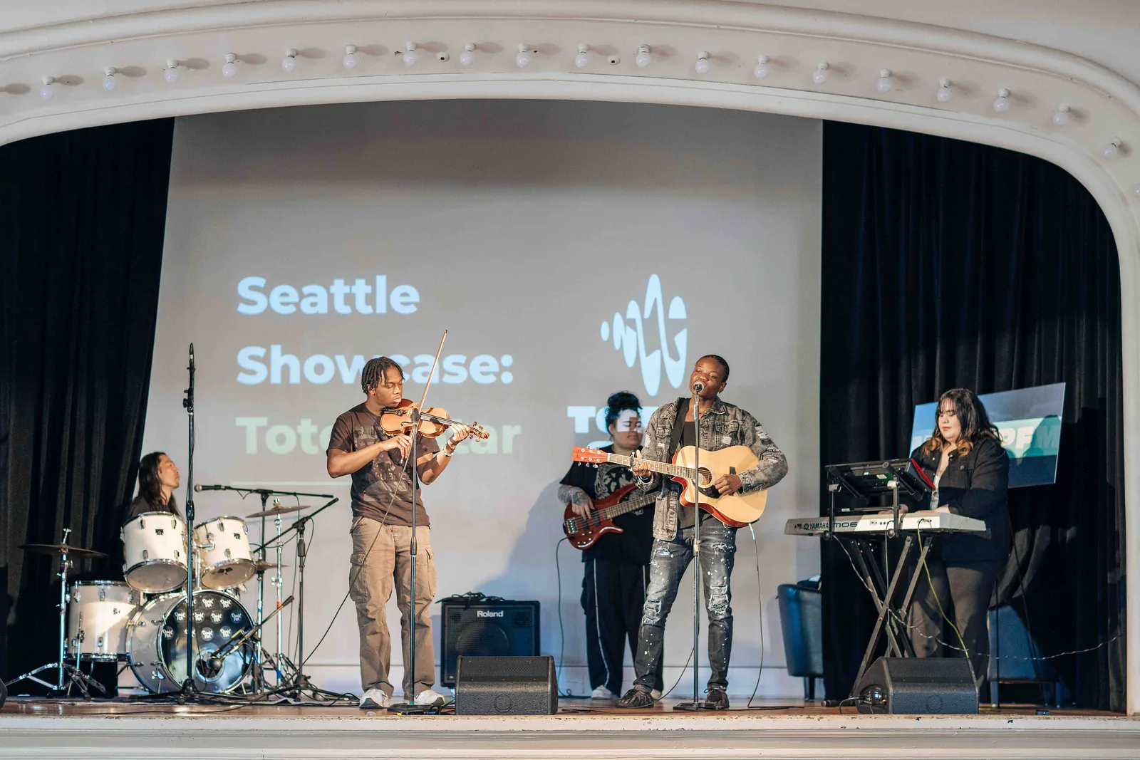 Artists performing at the Music Policy Forum 2025 Seattle Showcase.