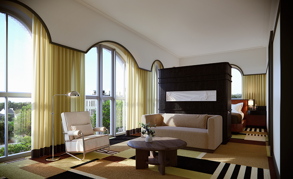 yellow room mock up
