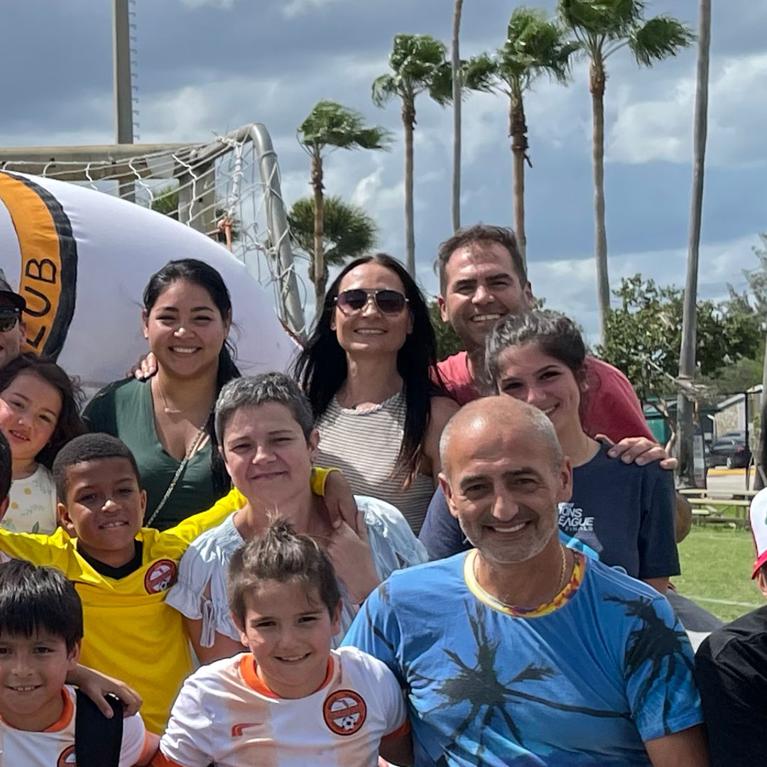 Jorge Cuina and families
