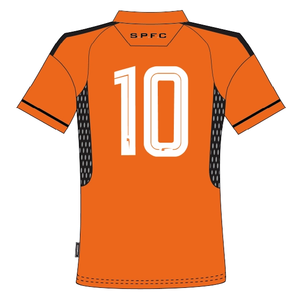 Soccer Paradise home jersey back