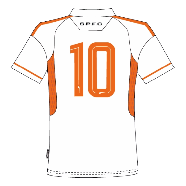 Soccer Paradise Away jersey back