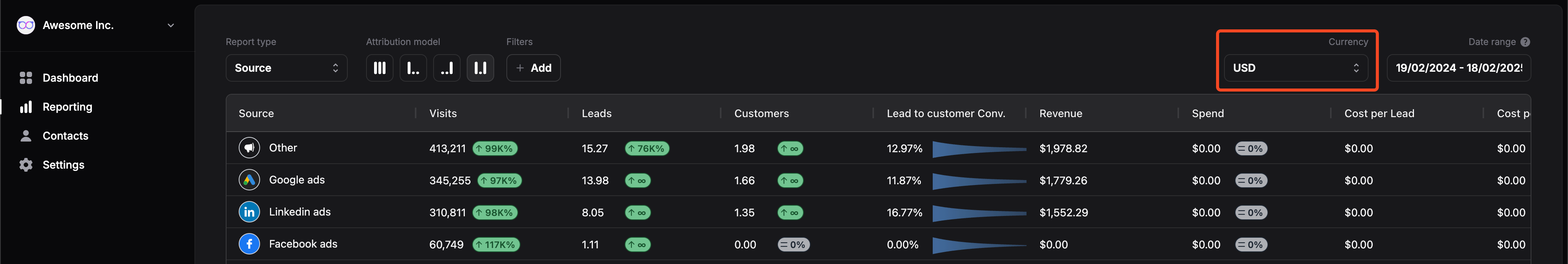 Currency Selector