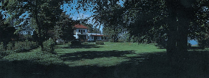 Hovedhuset på Frøystad Gaard