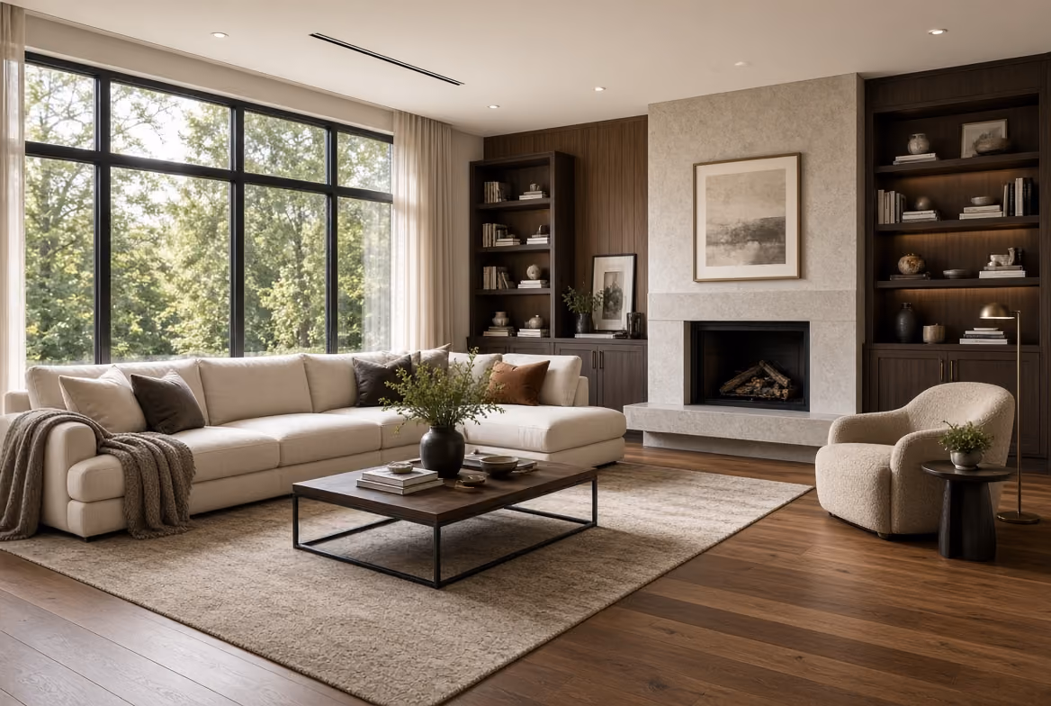 Living room addition