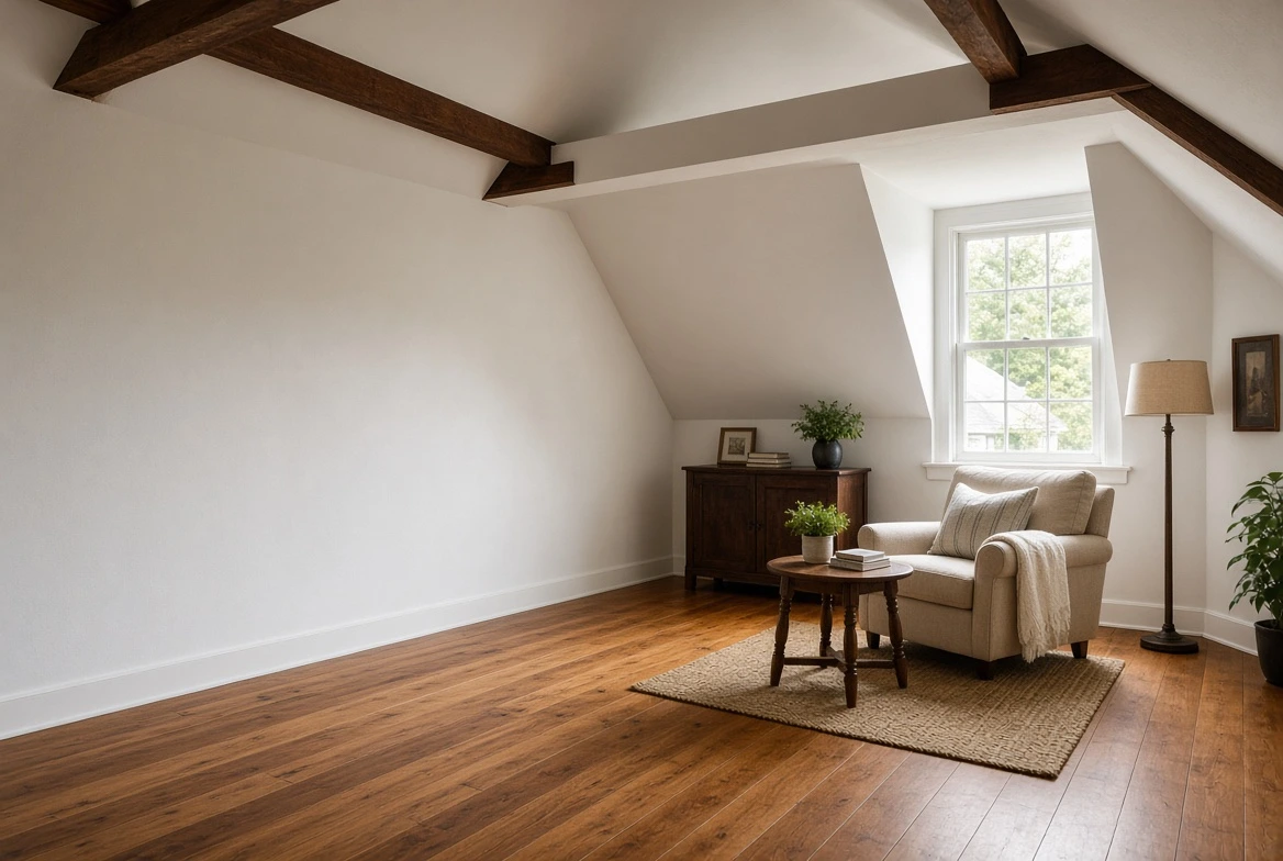 Attic renovation in Cary NC
