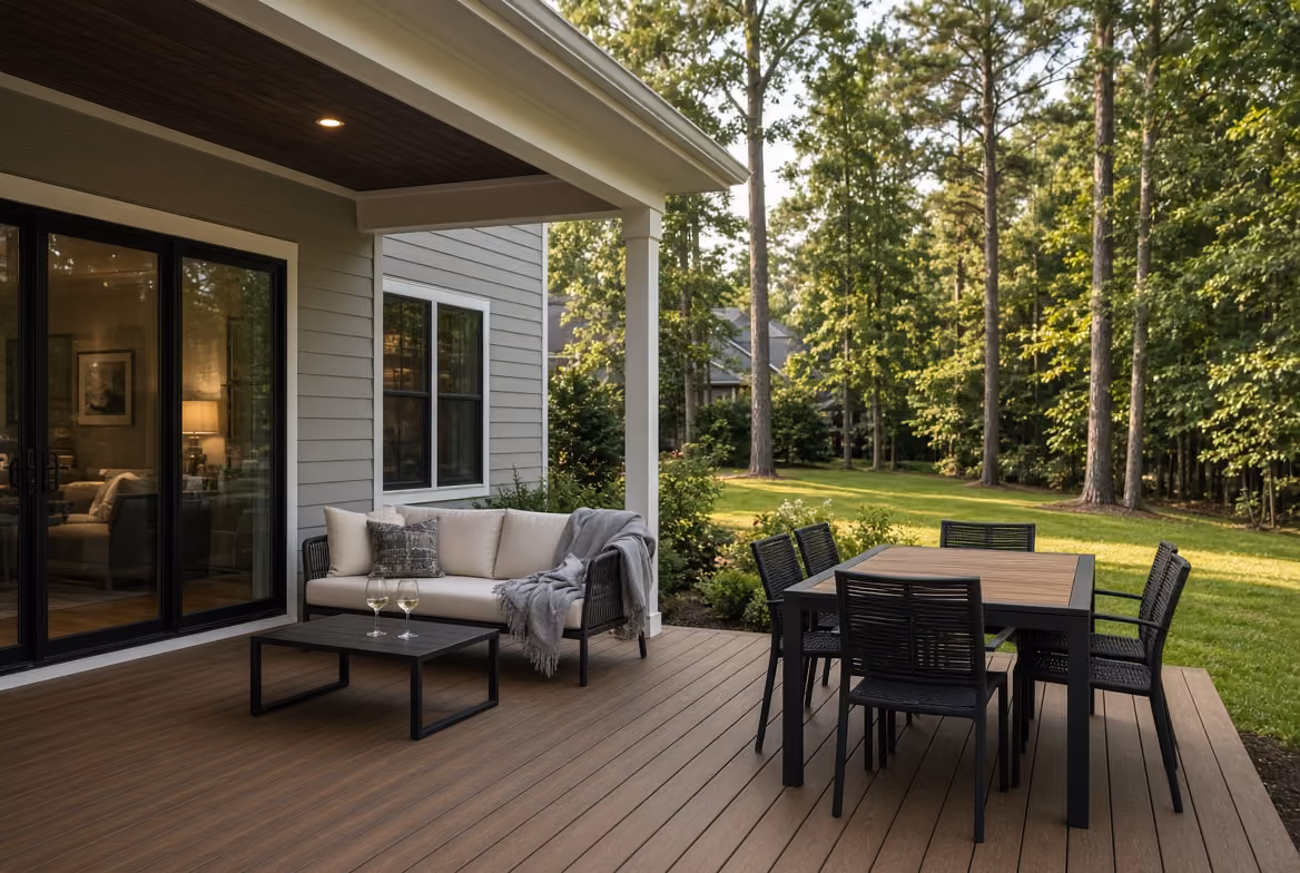 Outdoor living space Apex