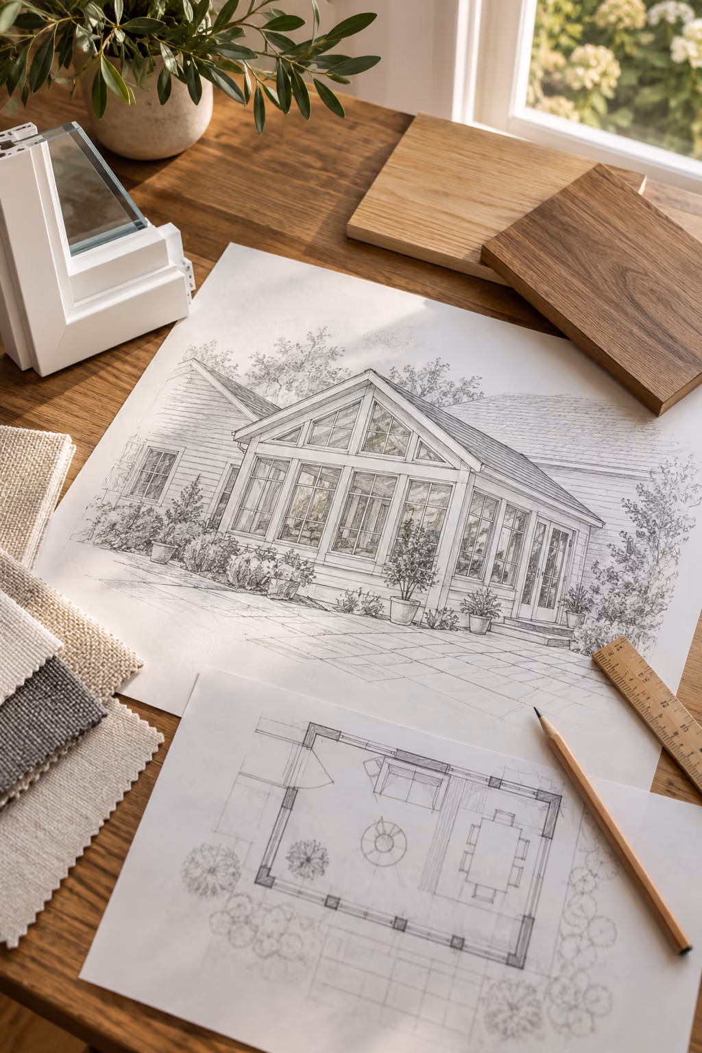 Sunroom design plans