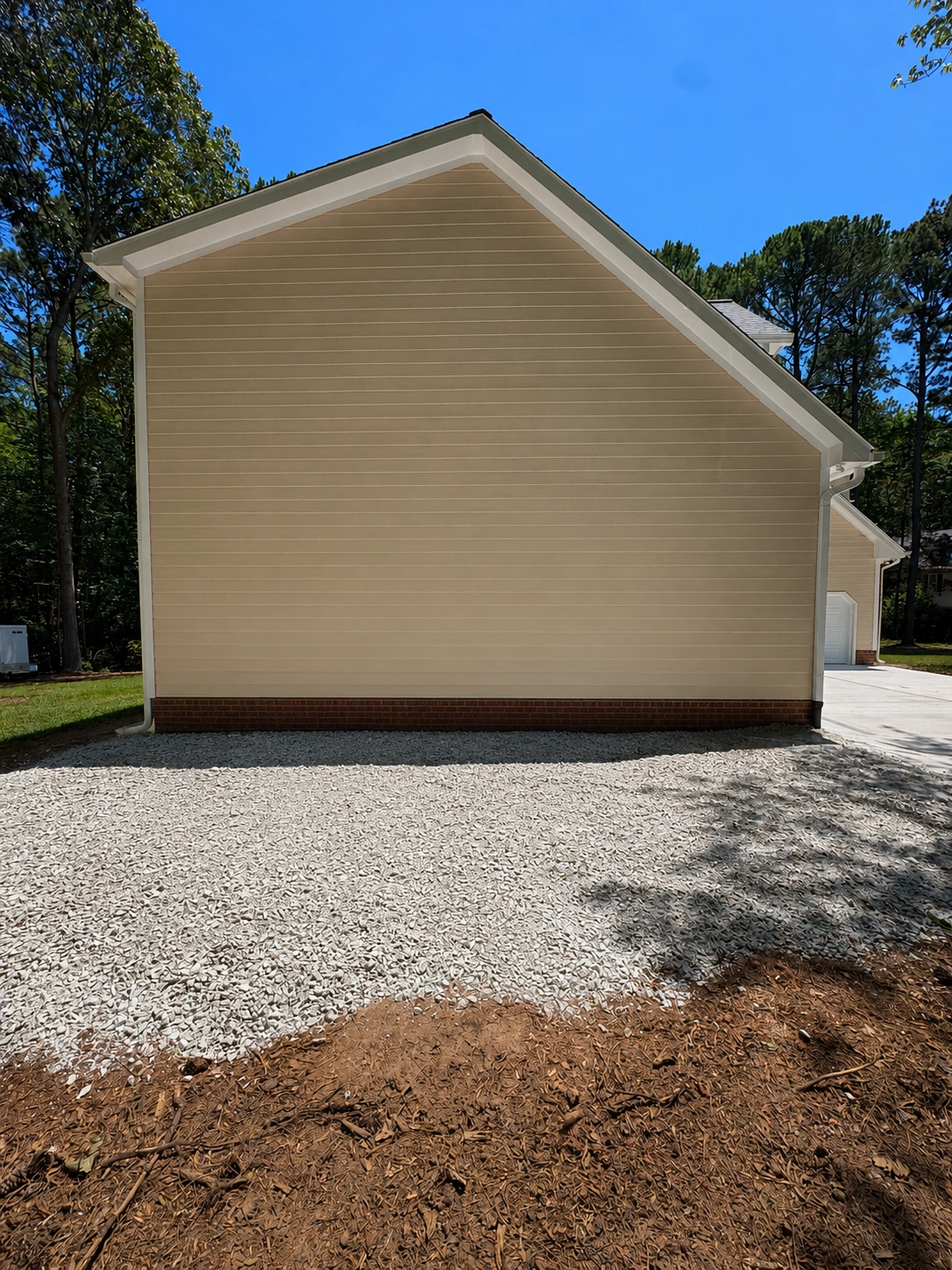 After Garage Addition in Raleigh NC