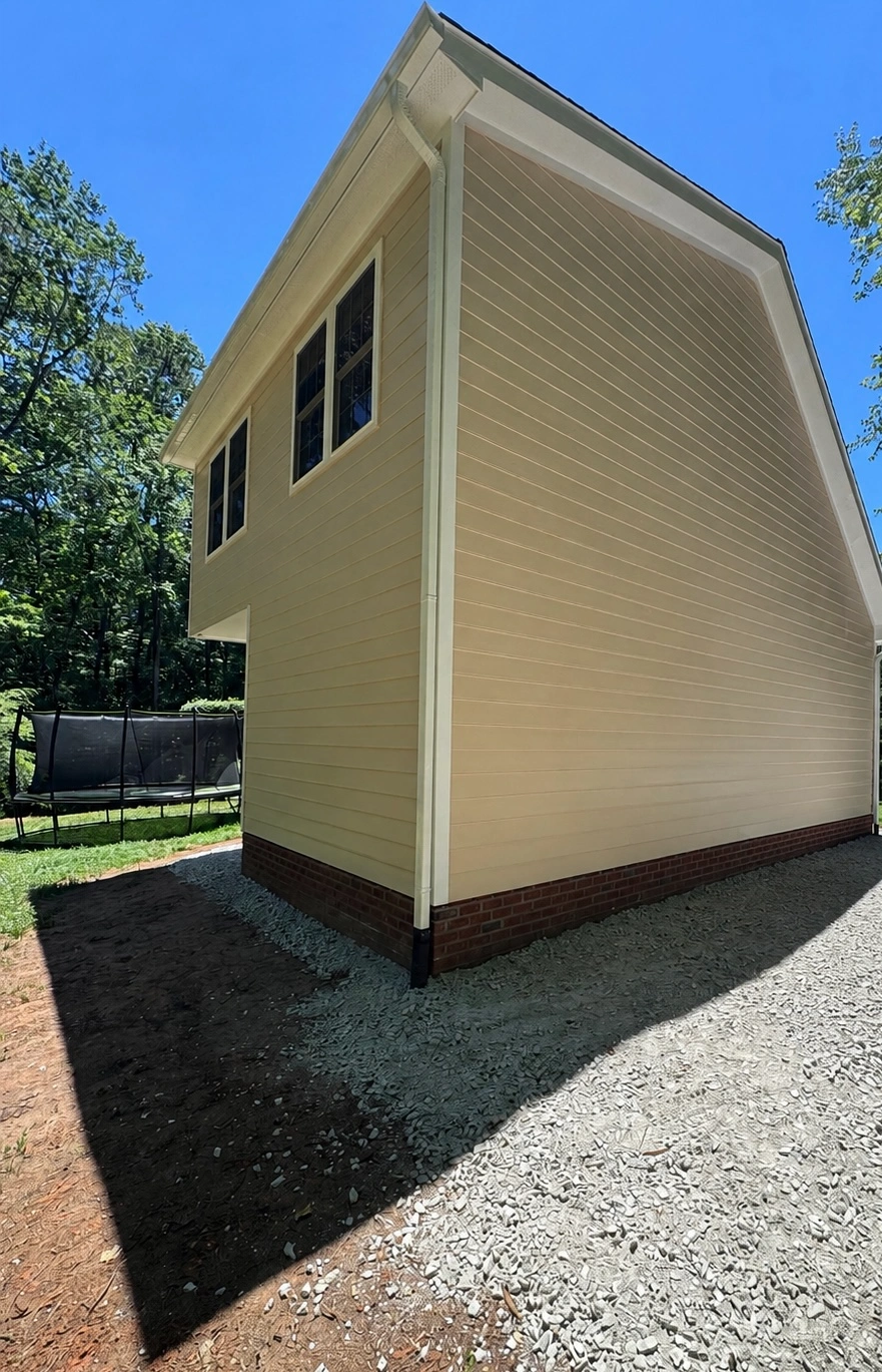After Garage Addition in Raleigh NC