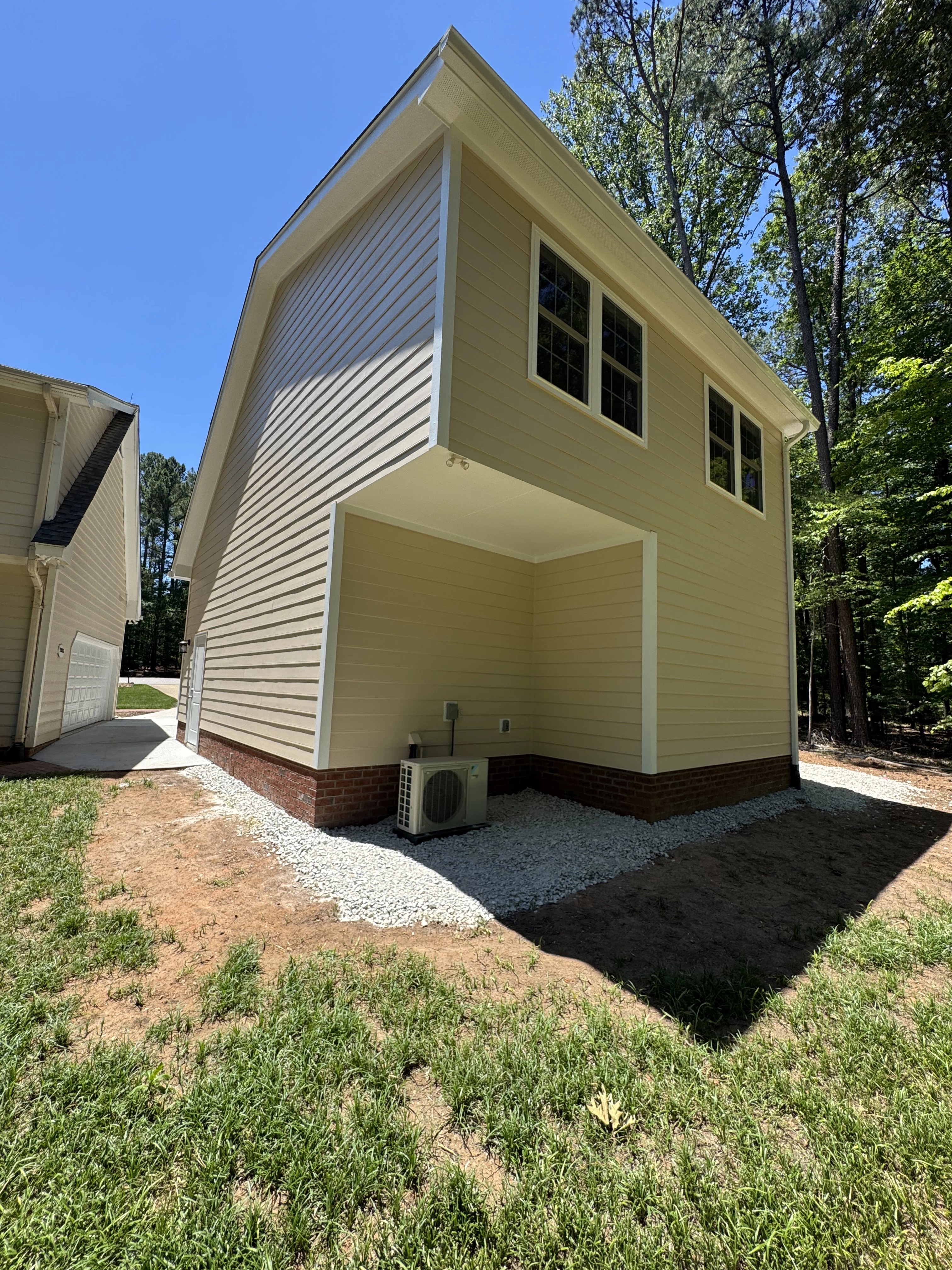 After Garage Addition in Raleigh NC