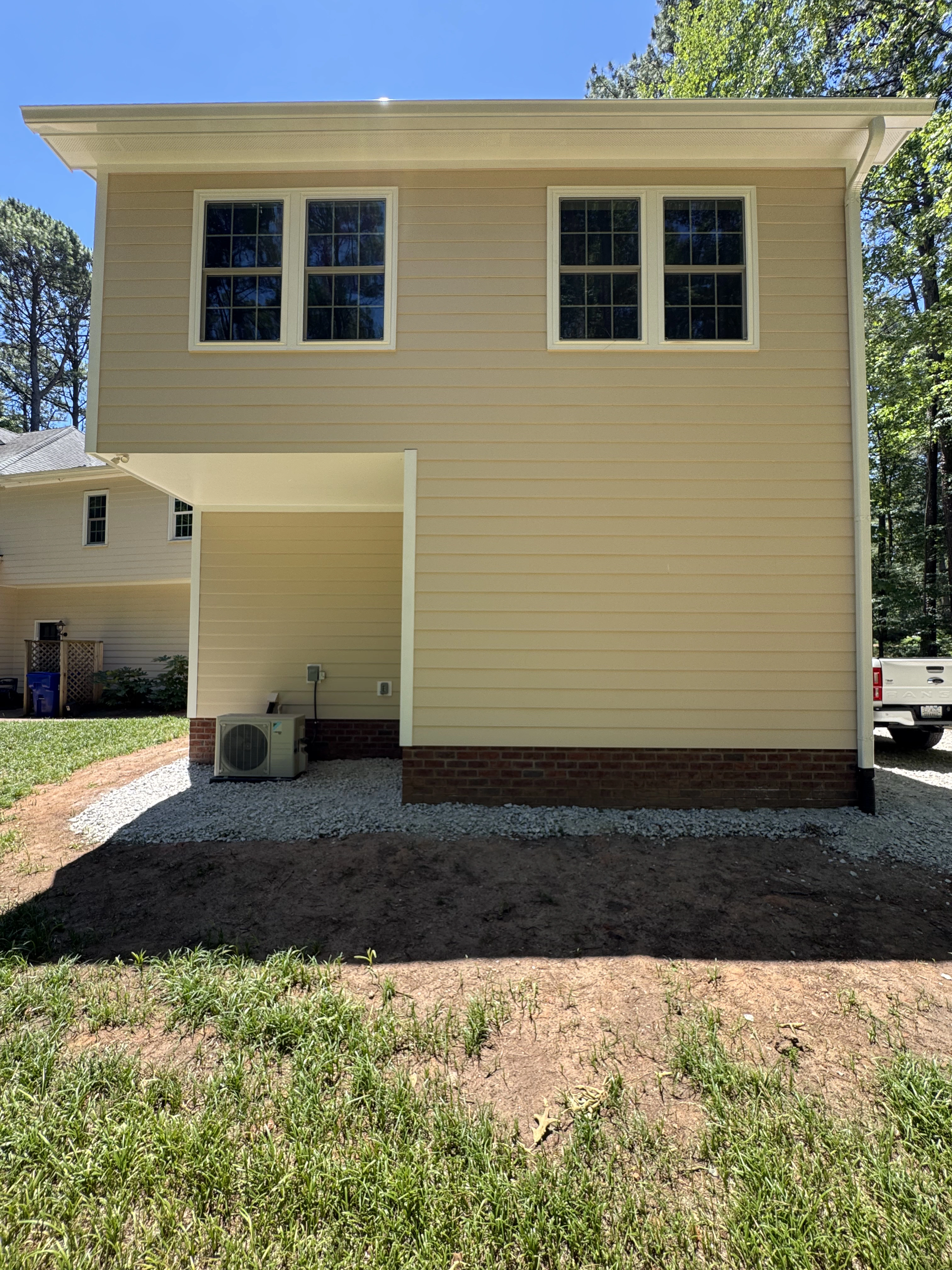 After Garage Addition in Raleigh NC