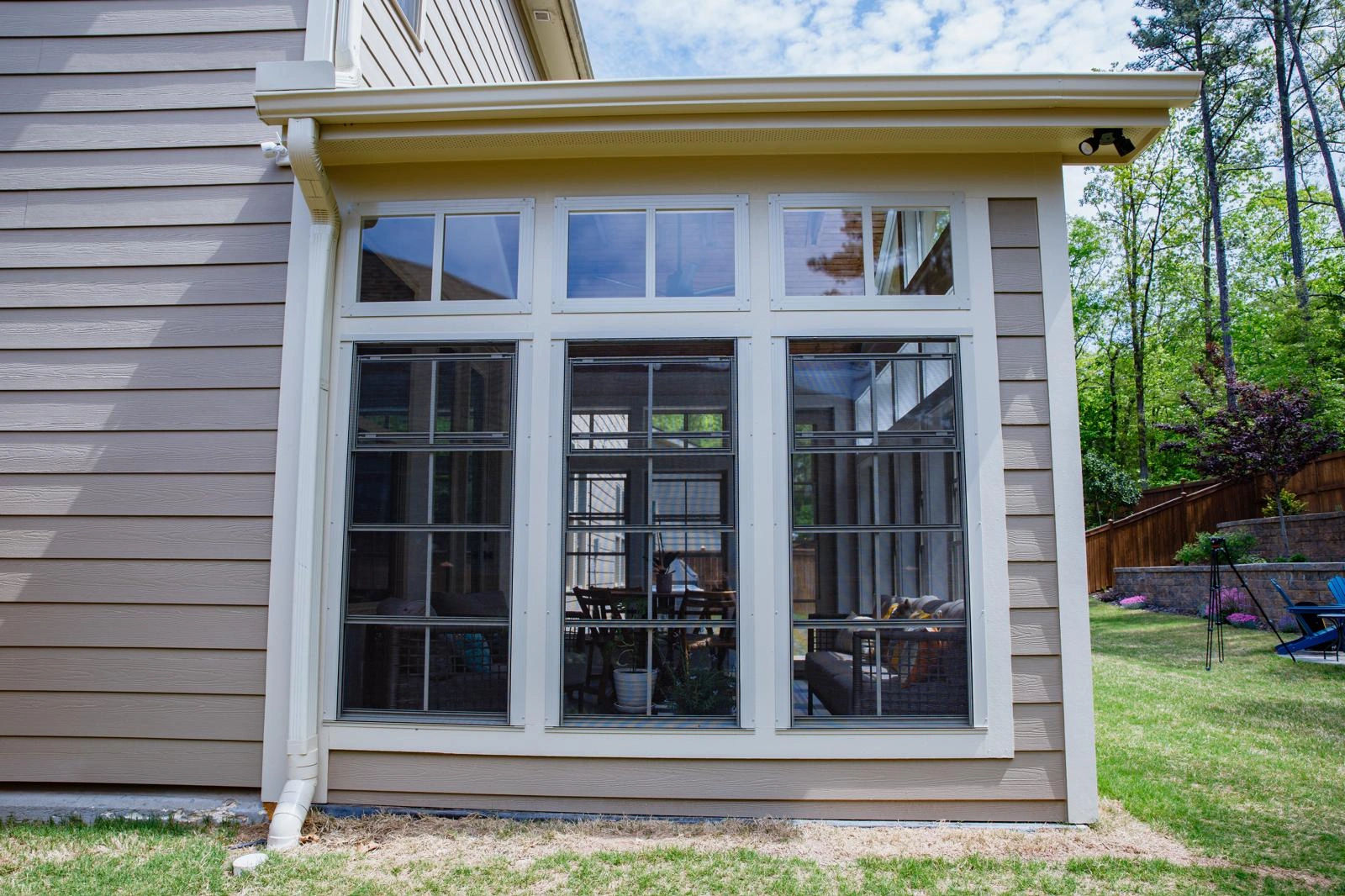 After Sunroom Addition, Raleigh