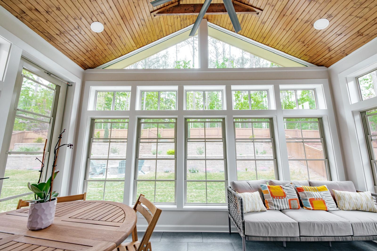 After Sunroom Addition, Raleigh