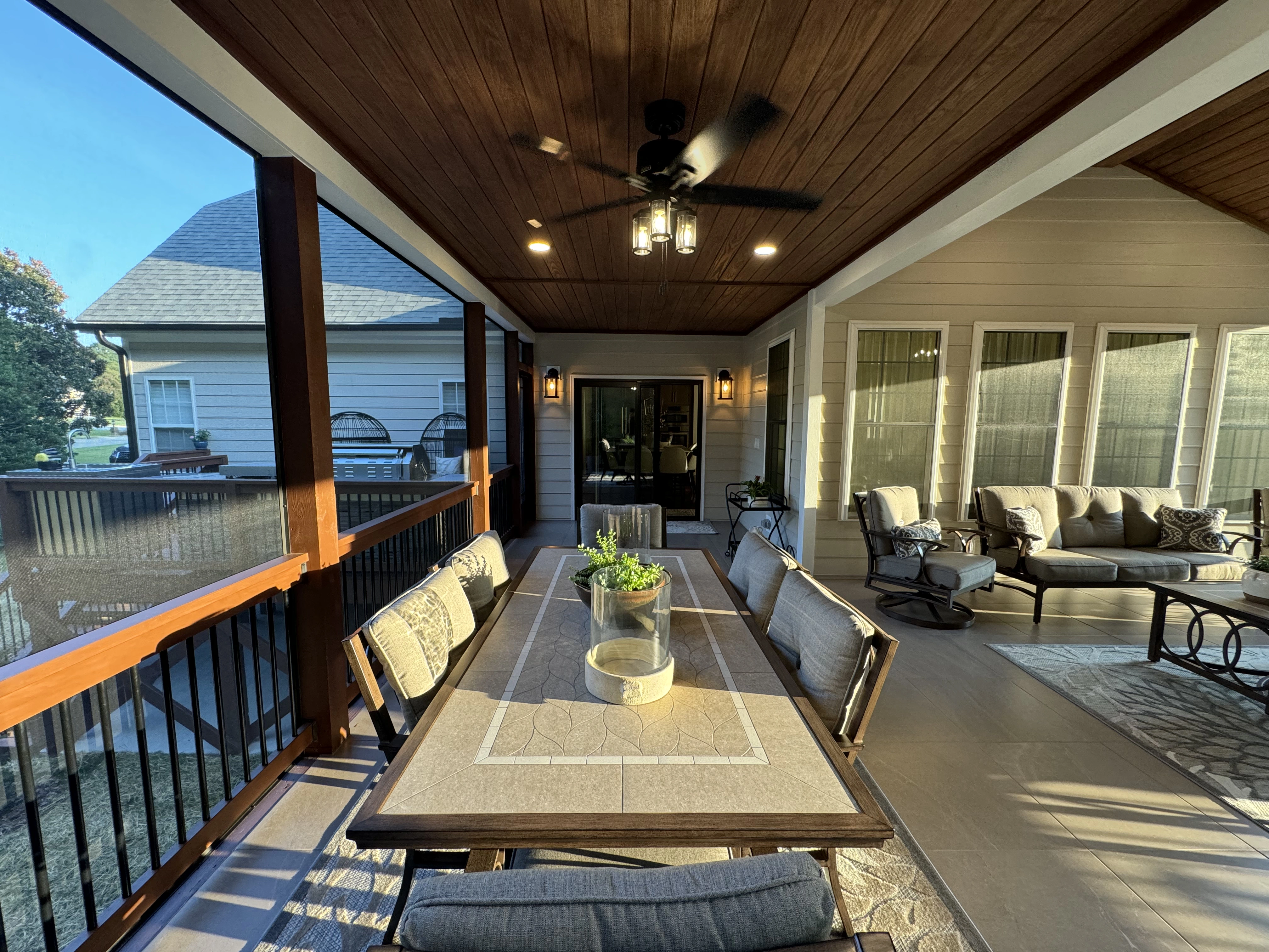 After Screen Porch Addition, Raleigh