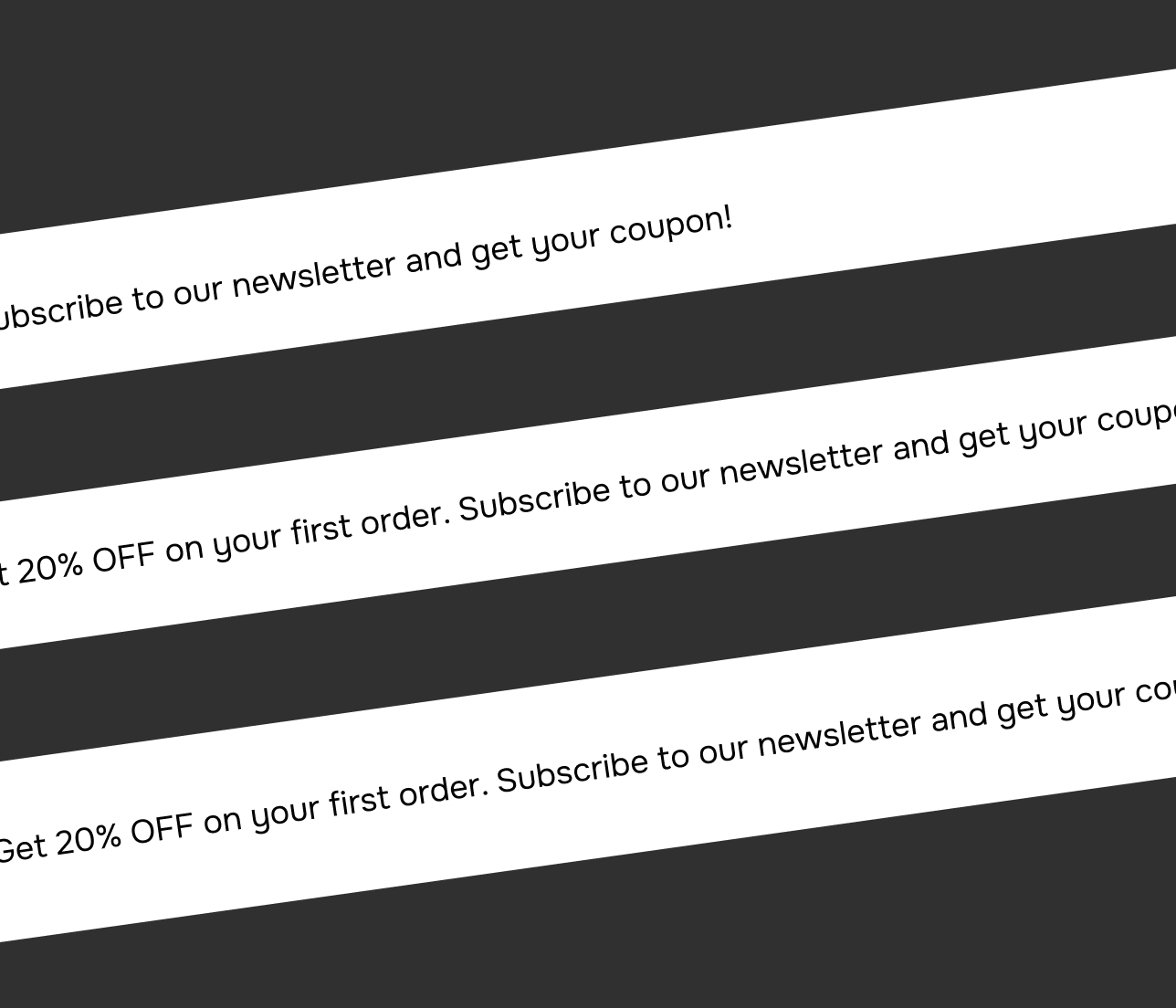 Play X - 3 Notification Bars Included - Video Production Agency Webflow Template