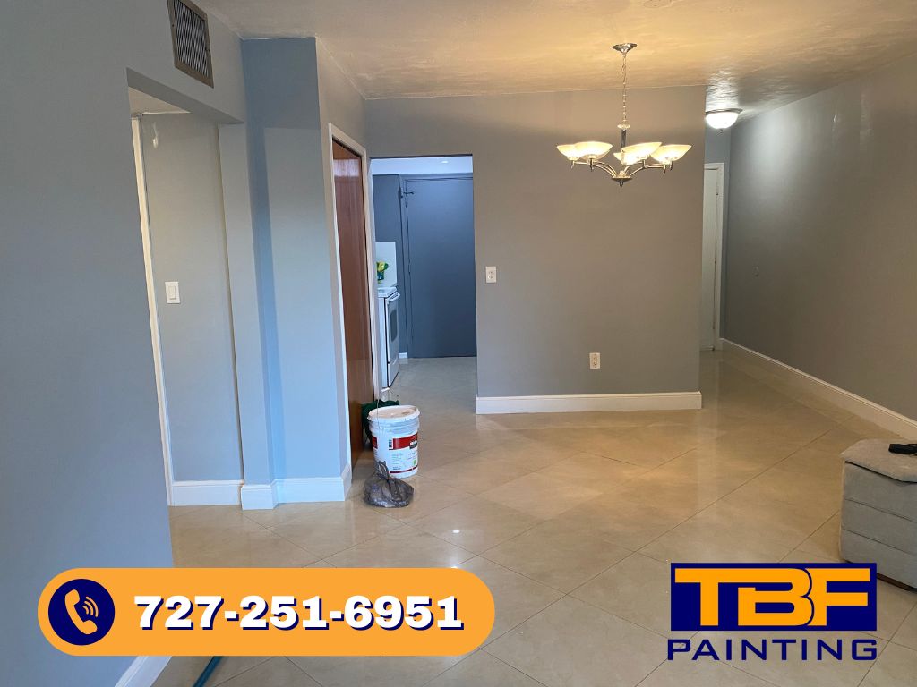 Completed TBF painting project in the Tampa Bay area