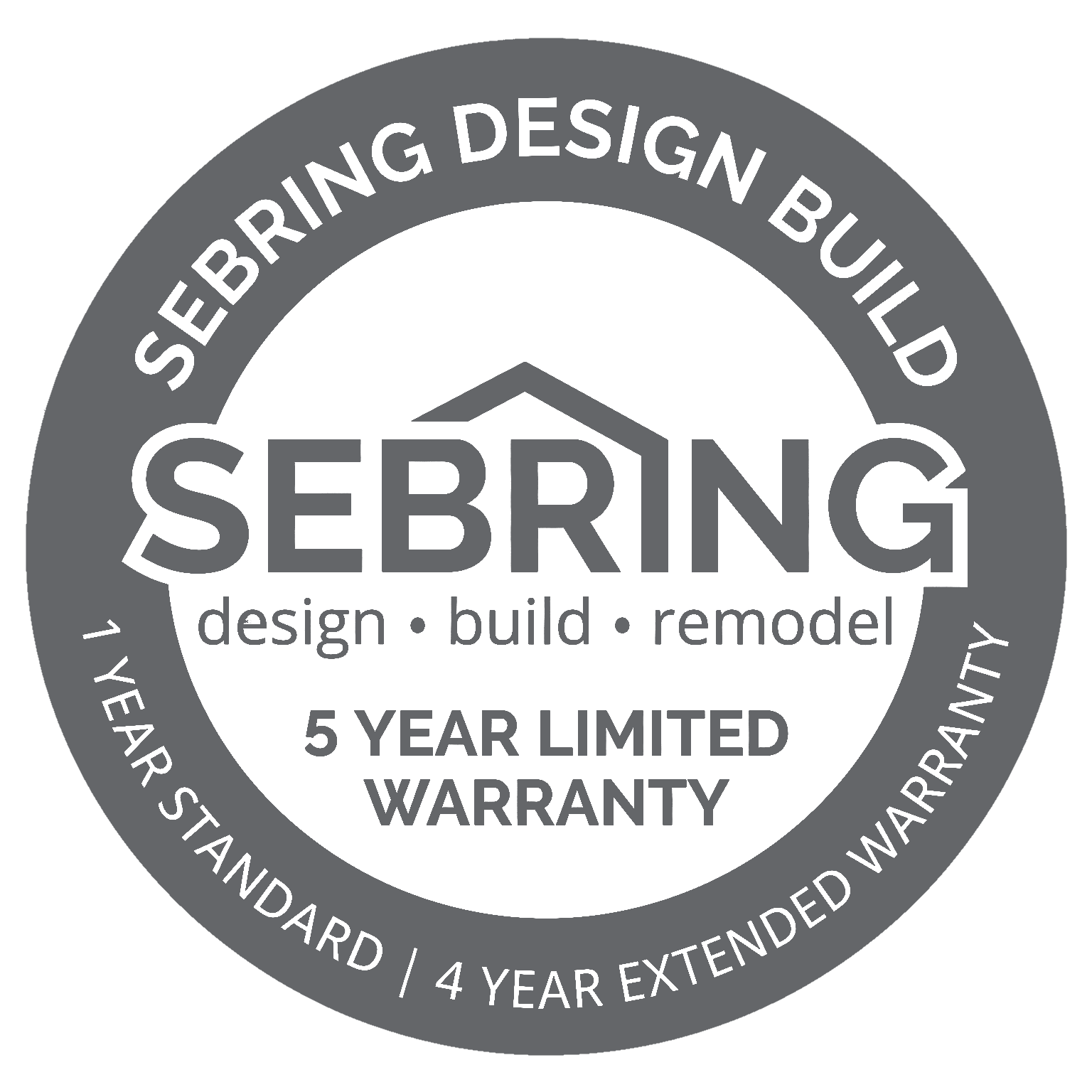 Sebring Design Build workmanship warranty seal