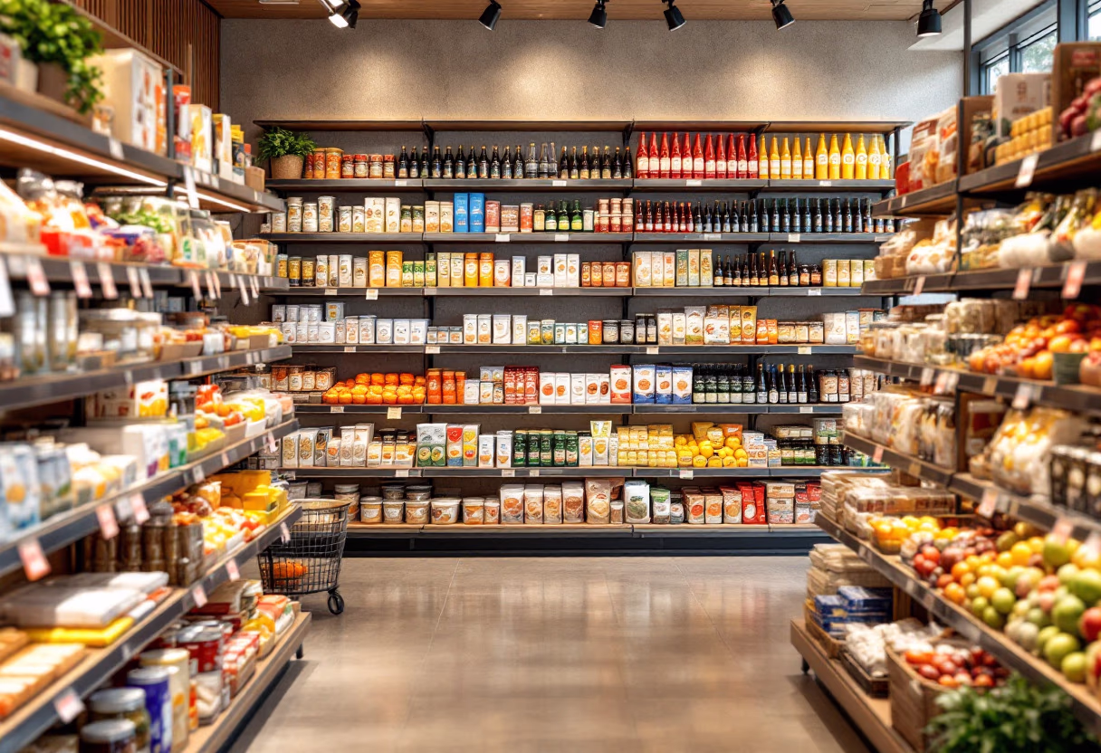 grocery store aisle