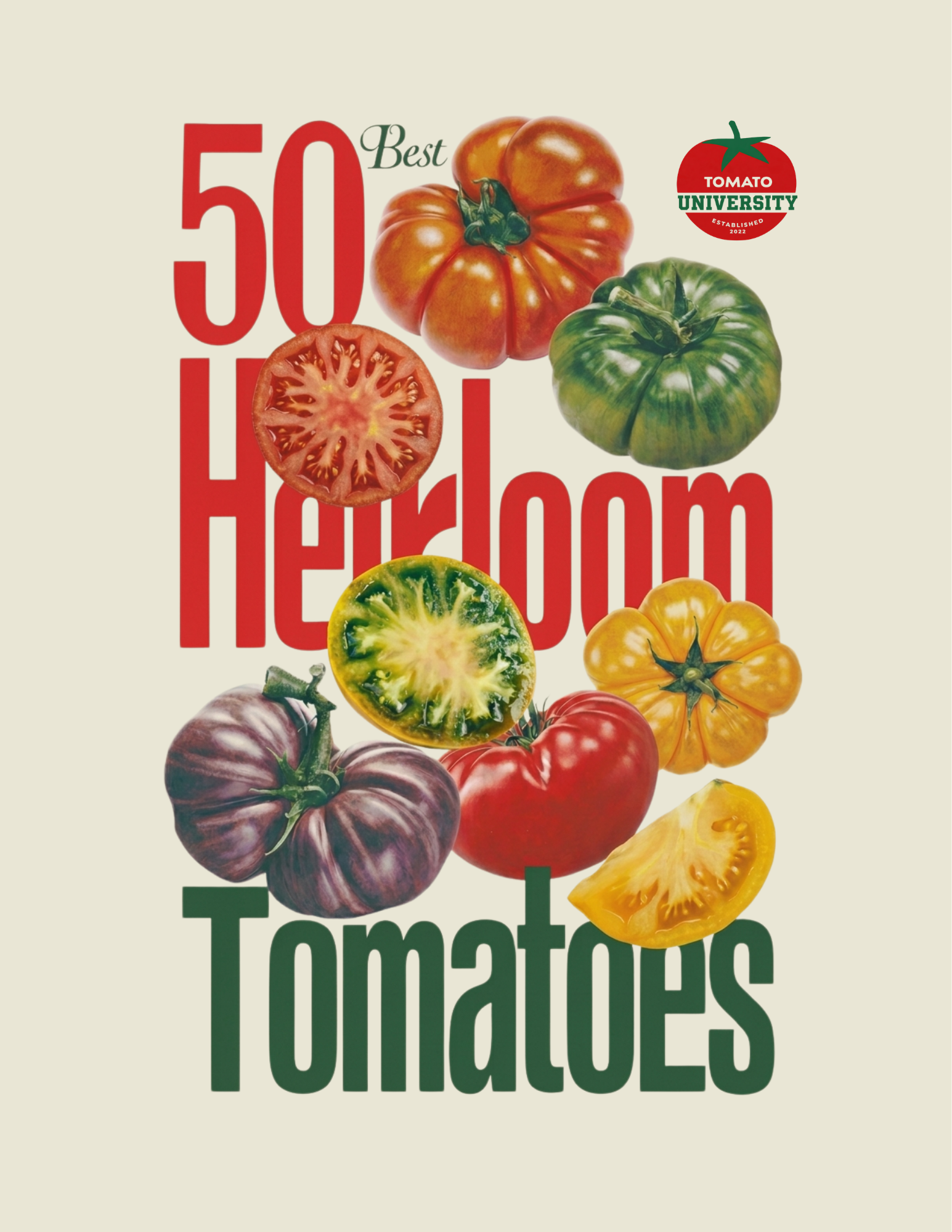 50 Best Heirloom Tomatoes lead magnet ebook