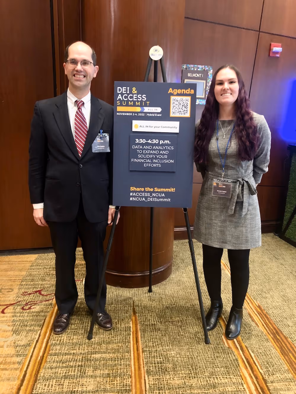 Luis Dopico and Moriah Taylor of CUCollaborate.