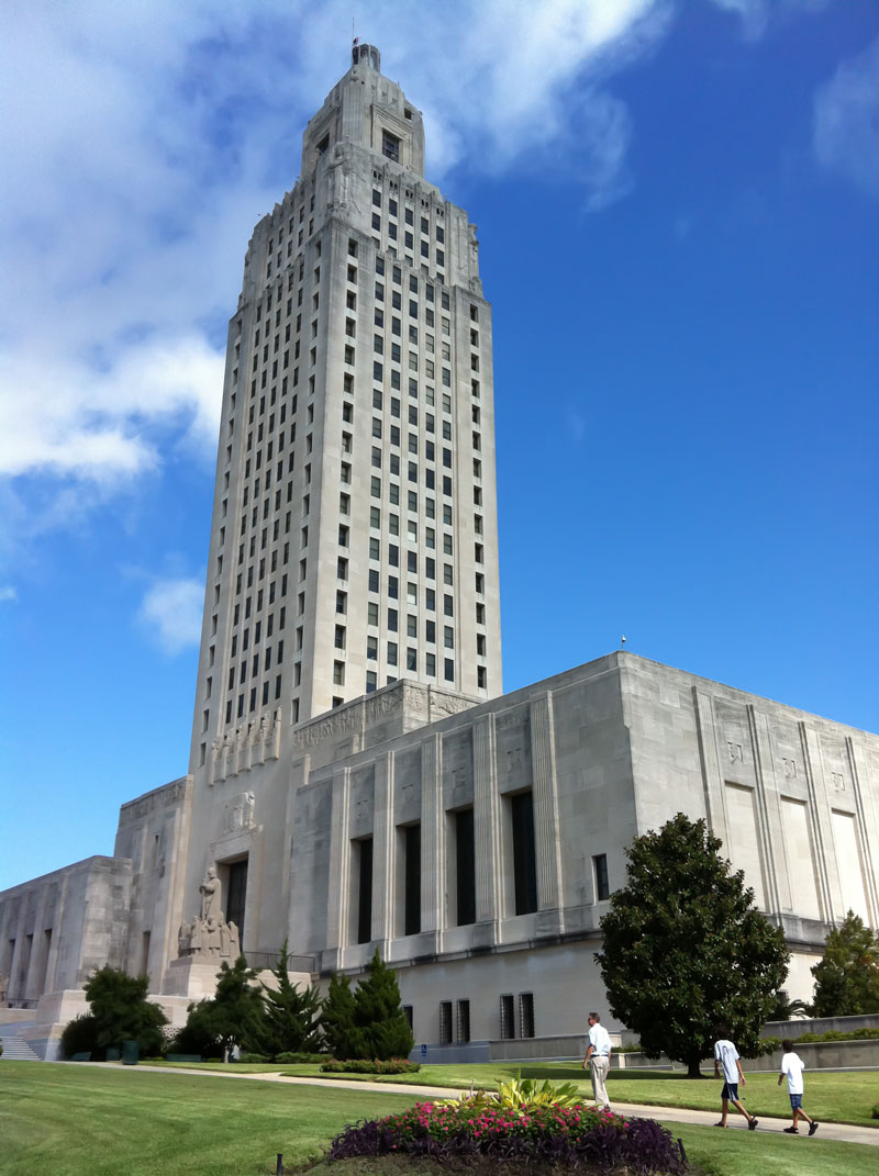 Louisiana State Capitol in Baton Rouge