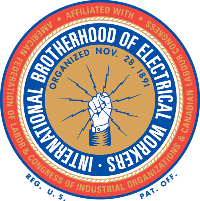 International Brotherhood of Electrical Workers (IBEW) Local 3 official union logo.