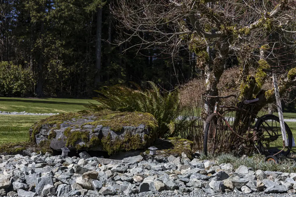 Two man rock used in landscape | Skaglund Quarry | Arlington, WA