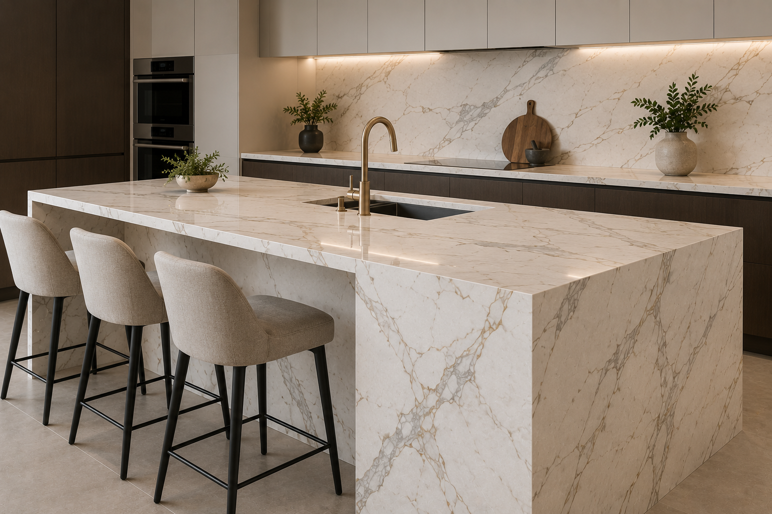 Quartz, Natural Stone, Sintered Stone, Porcelain & Gem Stone