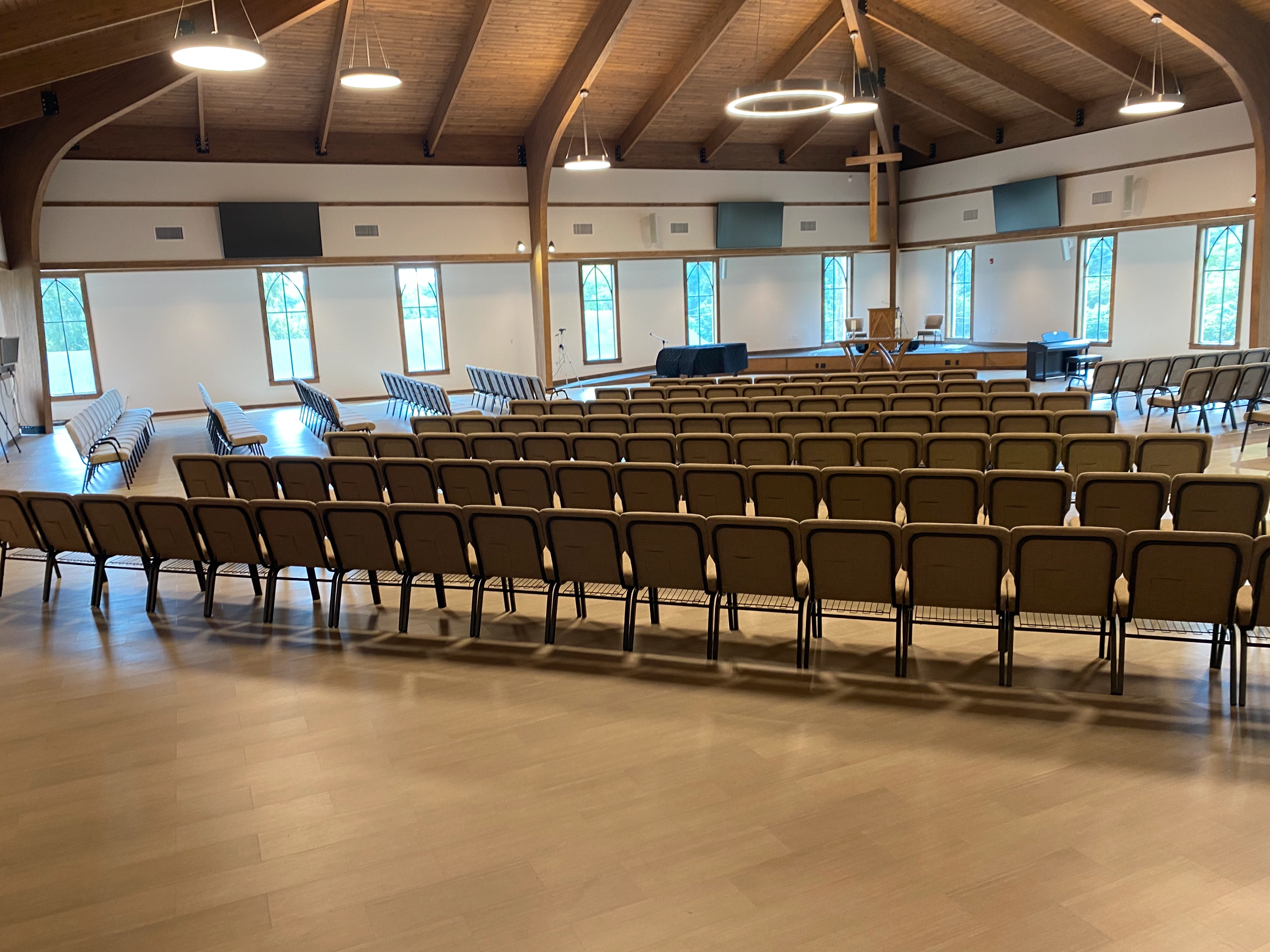 Pittsboro United Methodist Church furniture installation