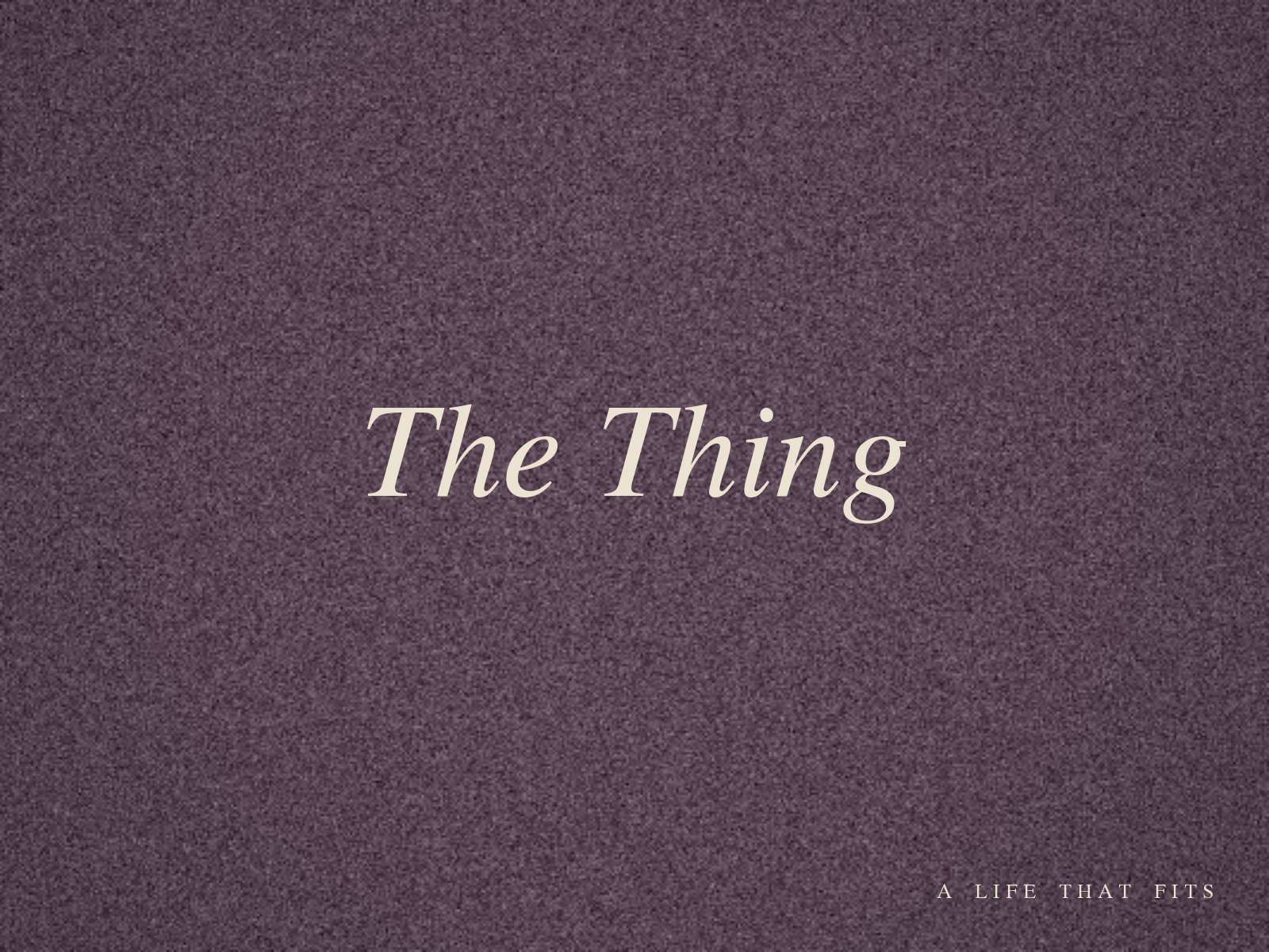 The Thing