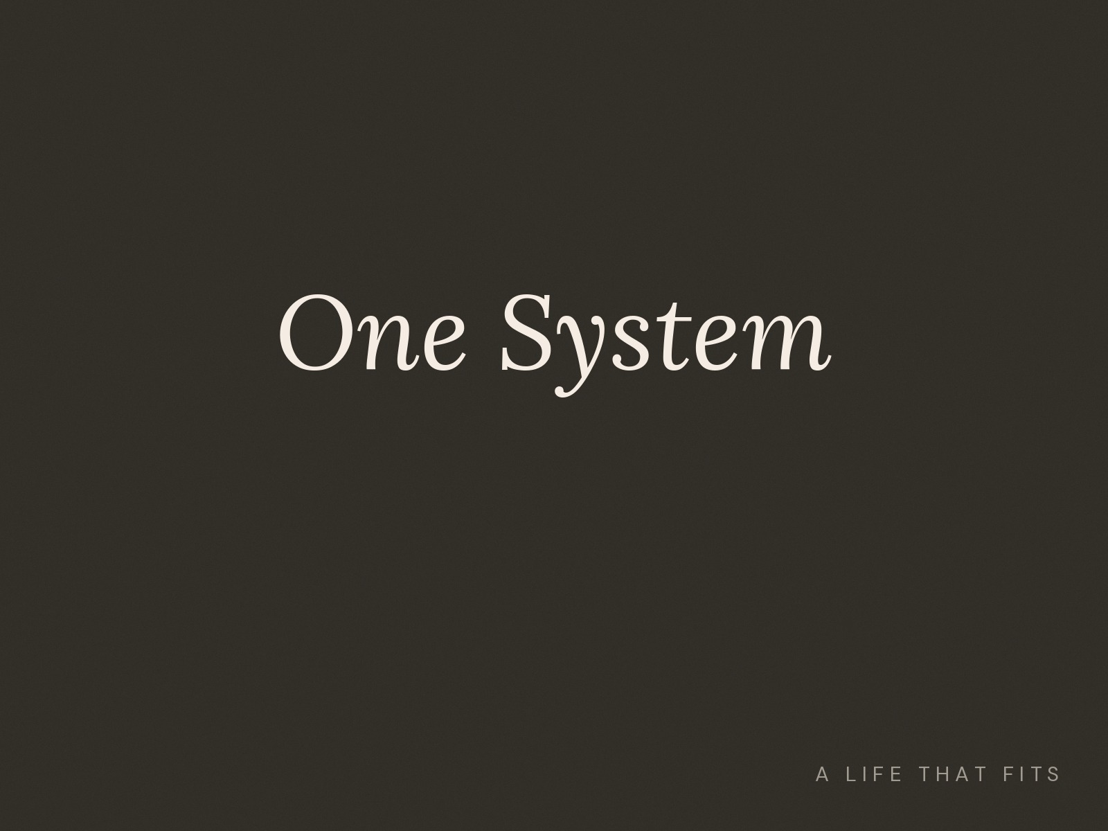 One System