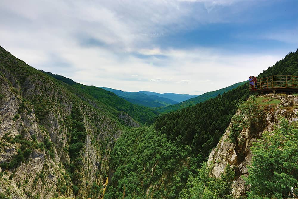 The Valla Canyon at Pinarbasi, Kastamonu