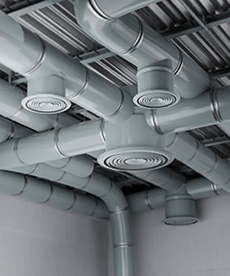 Mechanical, electrical, and plumbing models, developed in line with your company's standards.