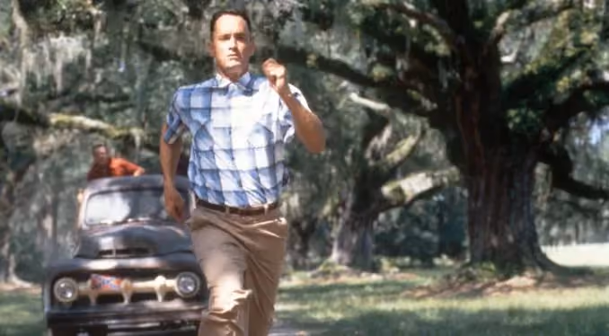 Image Forrest Gump pour l'article sur la peur de parler en public - Article proposé par Panache Organisme de formation en prise de parole