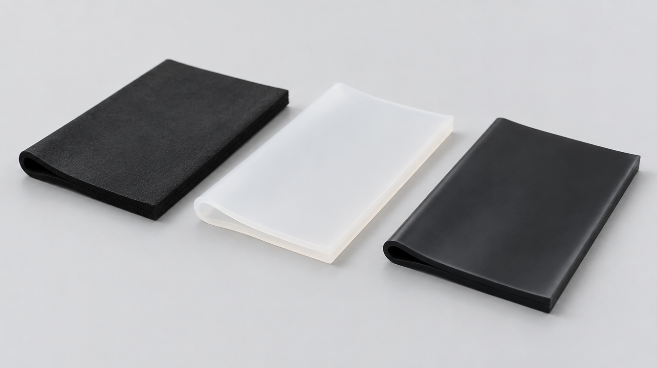 Elastomer Selection for Rail: EPDM vs Silicone vs FKM Under Fire, Temperature and Ageing Constraints