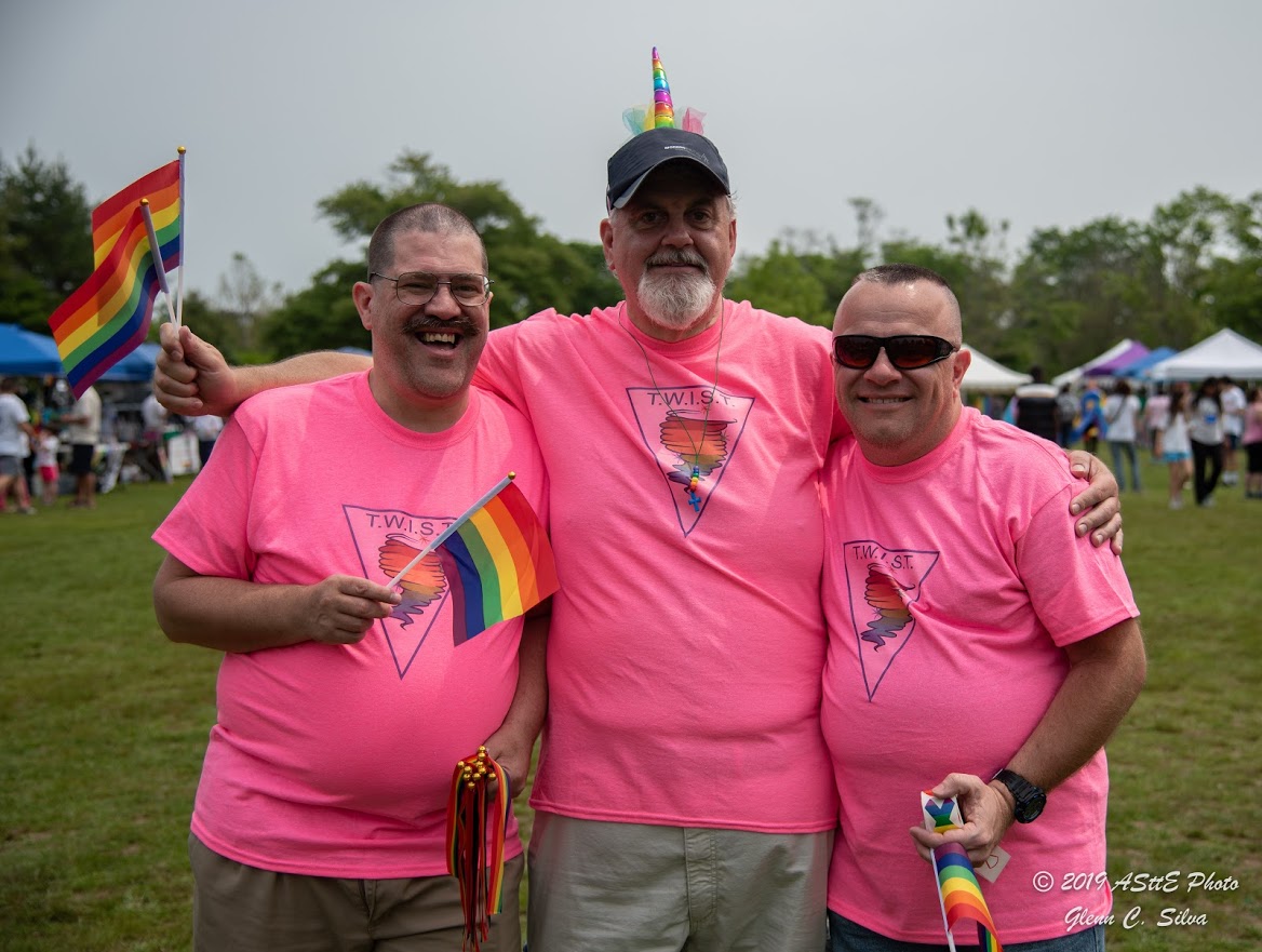 Community gathered at Pride South Coast 2023 in Taunton
