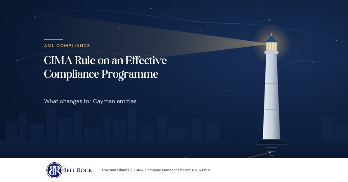 Bell Rock article image: CIMA Rule on an Effective Compliance Programme
