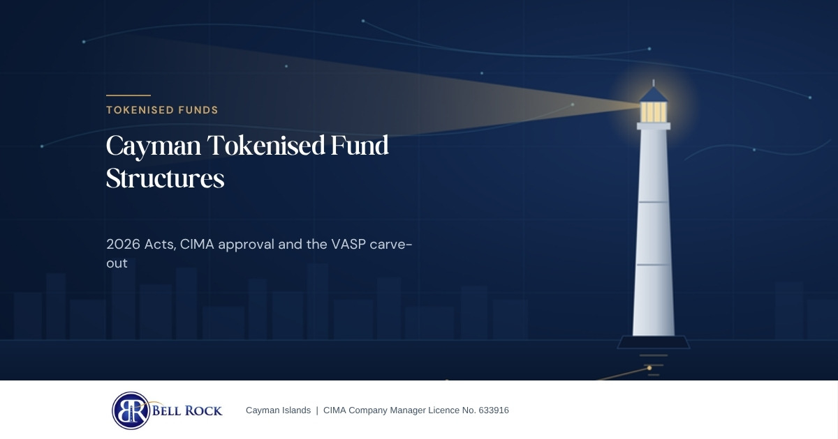Bell Rock article image: Cayman Tokenised Fund Structures