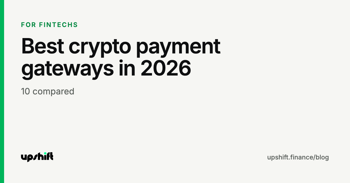 Best crypto payment gateways in 2026: 10 compared