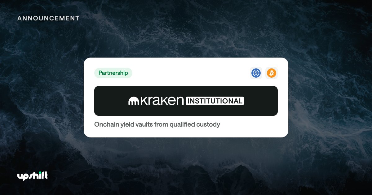 How Kraken Institutional clients can access onchain yield from within custody