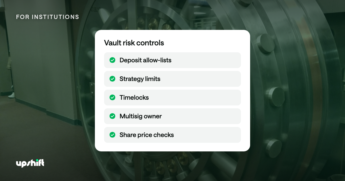DeFi risk management: stablecoin vault controls compared
