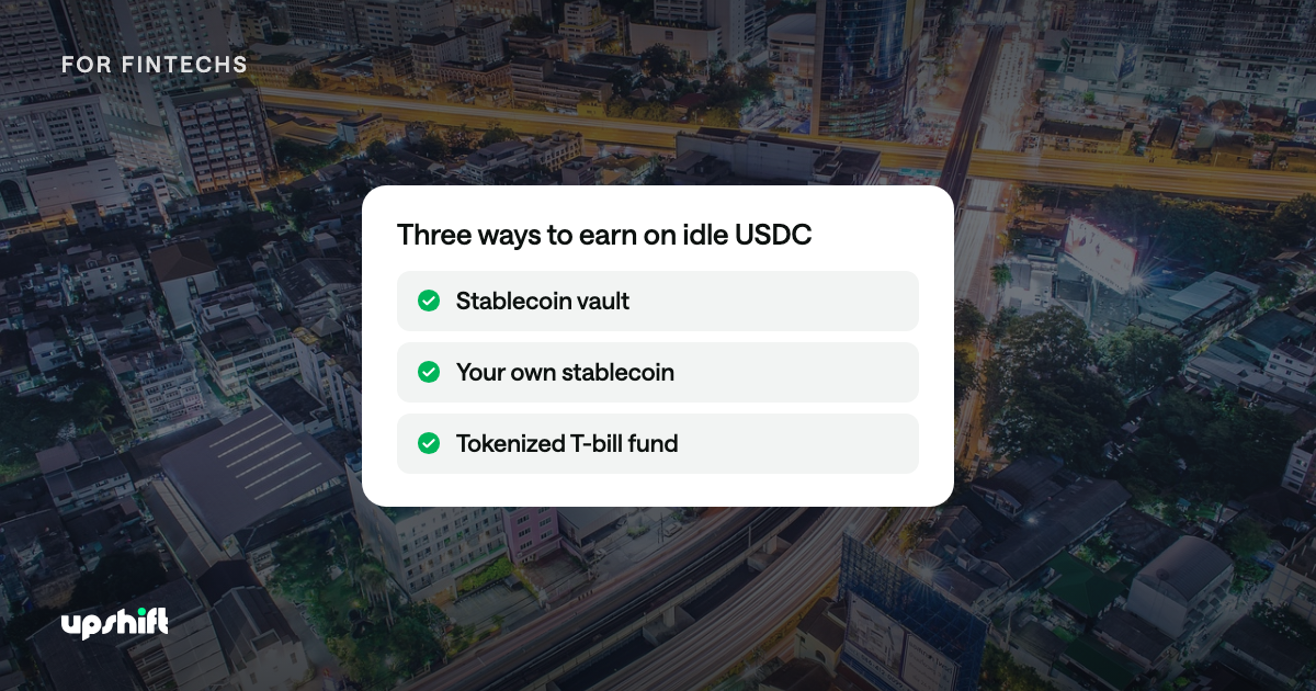 Stablecoin vault vs own stablecoin vs tokenized T-bills