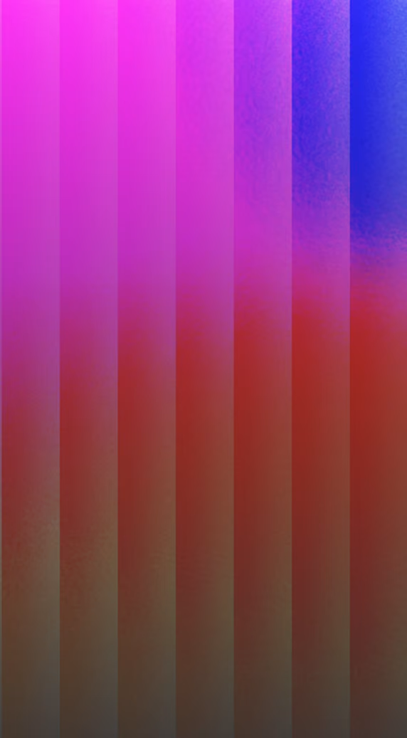Vertical gradient stripes blending purple, pink, red, and blue hues in a smooth transition.
