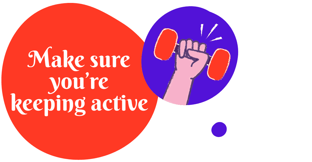 Stay active image