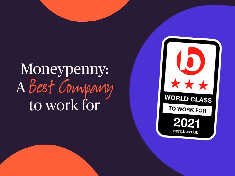 Moneypenny named a best company to work for with a 2021 World Class award badge.