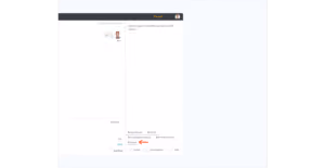 Task management interface showing a task named 'Task 1,' a hover arrow icon points to a 'Link' button.