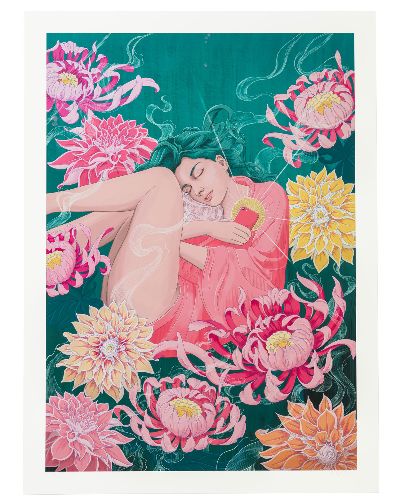 Danae – limitierter FineArt Giclée Print von Hans-Christian Kogler