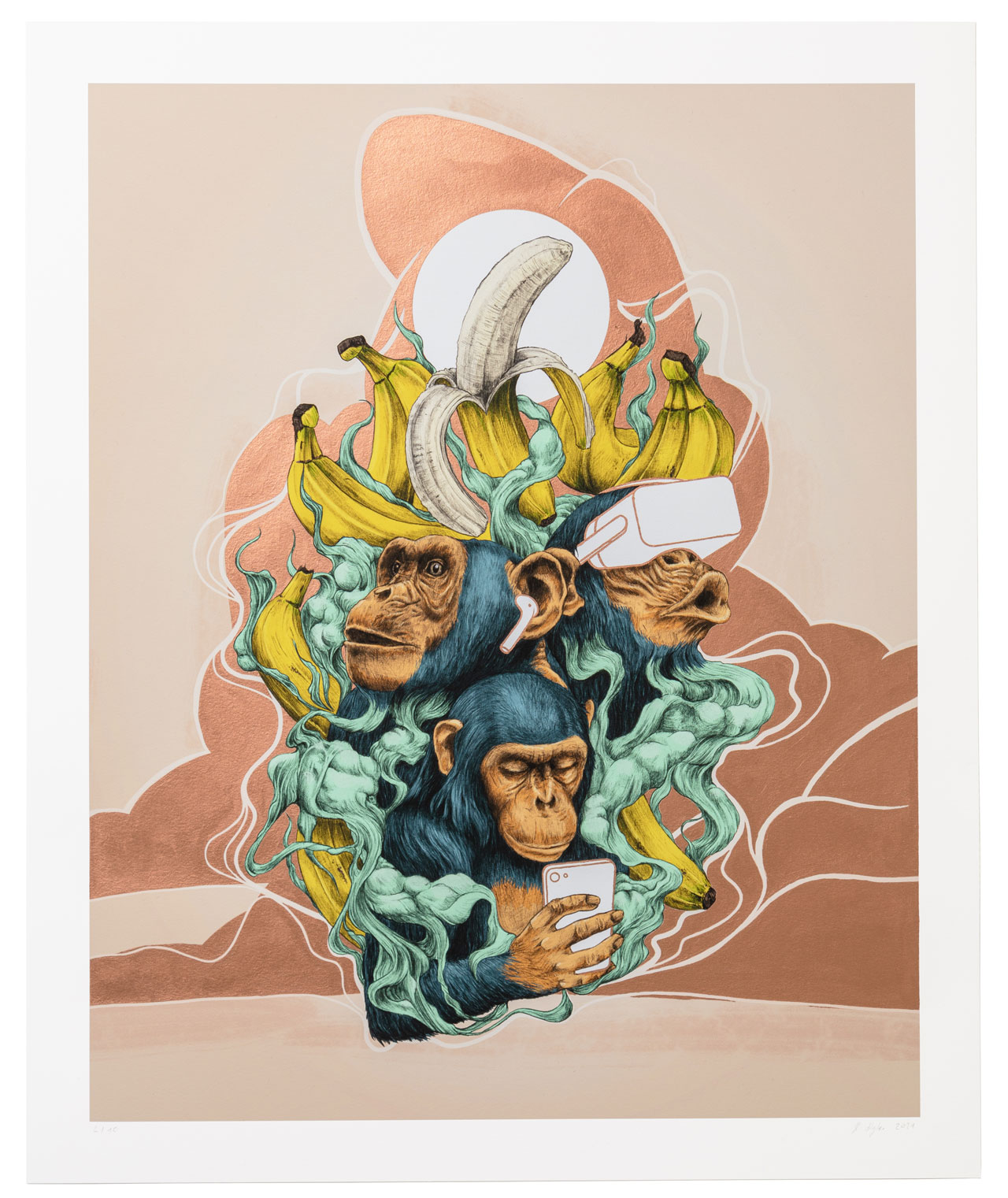 Personalized reality – limitierter FineArt Giclée Print von Hans-Christian Kogler